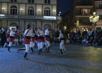 Els Bastoners de Caldes celebren la seva diada amb cinc colles convidades