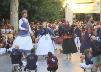 La Festa Major de Granollers vibra amb la força de les colles infantils
