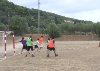 Èxit de participació en el partit de futbol de la festa major de Samalús