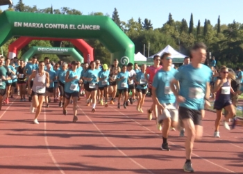 851 persones participen a la setena marxa contra el càncer a Granollers