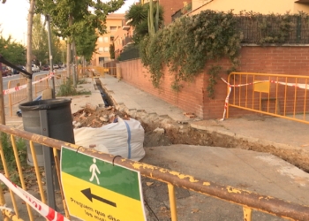 Comencen les obres de renovació de la xarxa d’aigua al carrer de Lluís Companys