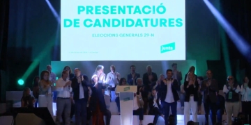 Junts ha aprovat al Consell Nacional de la Garriga es candidatures al Congrés i al Senat