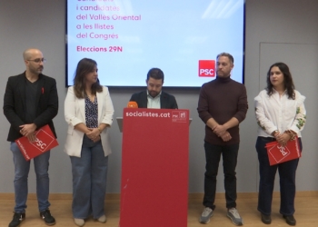 El PSC proposa set vallesans a les llistes del Congrés i el Senat per Barcelona