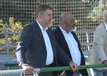 El diputat d’esports, visita algunes instal·lacions esportives de Bigues i Riells del Fai