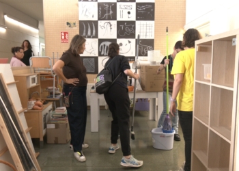 La consellera d’Educació visita l’escola Bellavista Joan Camps a Les Franqueses
